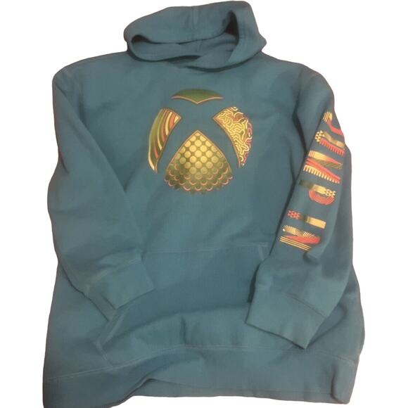American Apparel Other - Microsoft Xbox Graphic Hoodie Jump In Surf Spray Blue Size Youth XXL